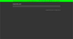 Desktop Screenshot of easynote.com